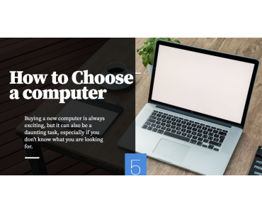 How to Choose a Computer